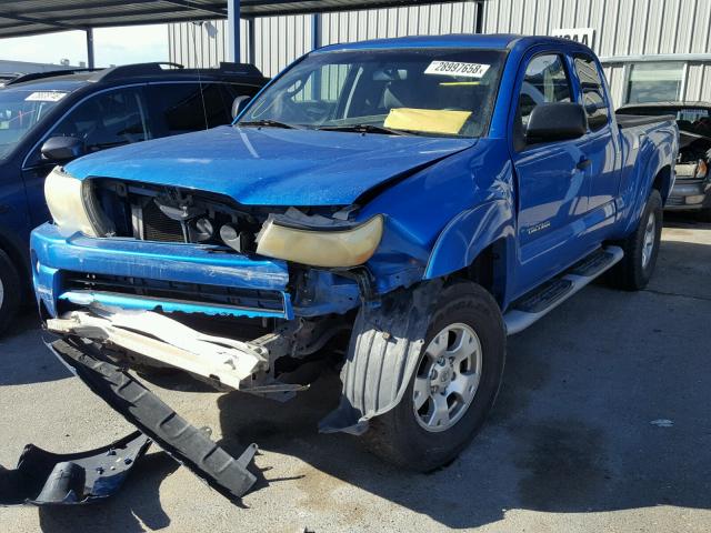 5TETU62N25Z134285 - 2005 TOYOTA TACOMA PRE BLUE photo 2