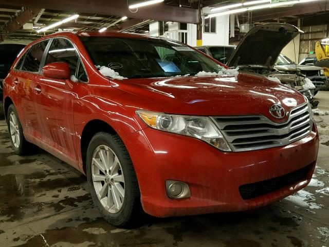 4T3BE11A09U008003 - 2009 TOYOTA VENZA BASE RED photo 1