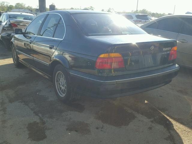 WBADD6322WGT93275 - 1998 BMW 528 I AUTO BLACK photo 3