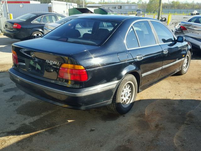 WBADD6322WGT93275 - 1998 BMW 528 I AUTO BLACK photo 4