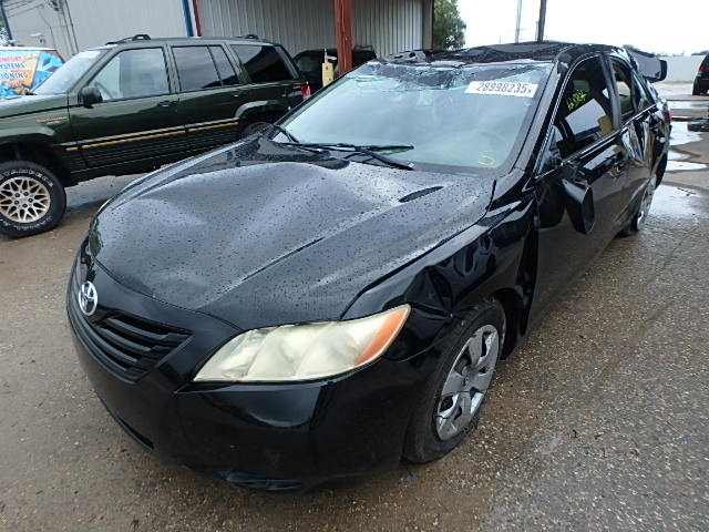 4T1BE46K88U765970 - 2008 TOYOTA CAMRY CE BLACK photo 2