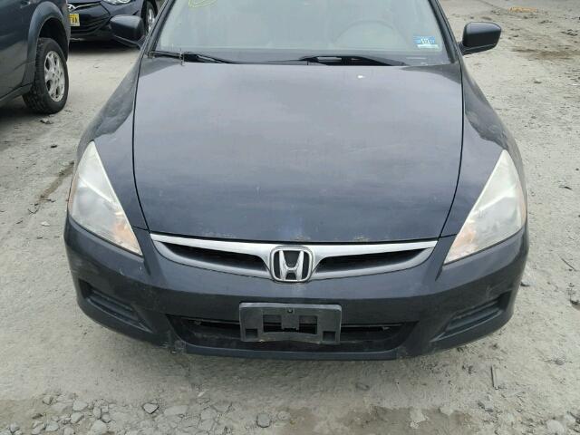 1HGCM56867A061502 - 2007 HONDA ACCORD EX BLACK photo 9