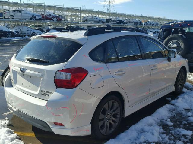 JF1GPAL60D2809031 - 2013 SUBARU IMPREZA SP WHITE photo 4