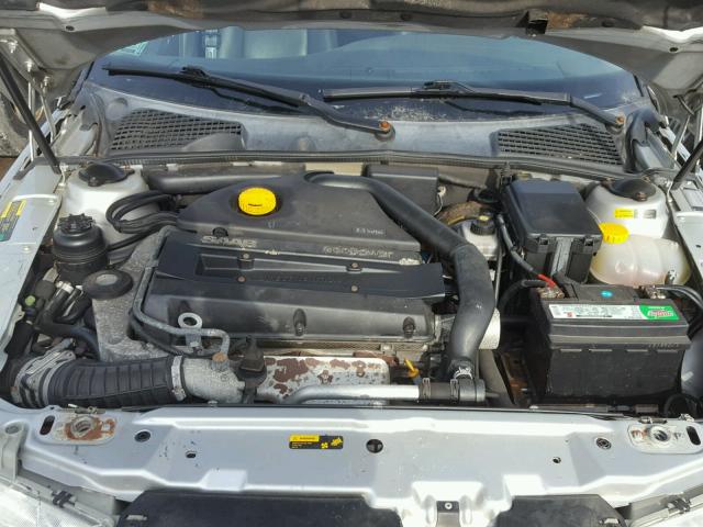 YS3EH48G5Y3040519 - 2000 SAAB 9-5 AERO SILVER photo 7