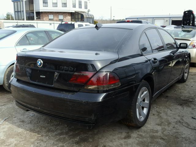 WBAHL83507DT08673 - 2007 BMW ALPINA B7 შავი ფოტო 4