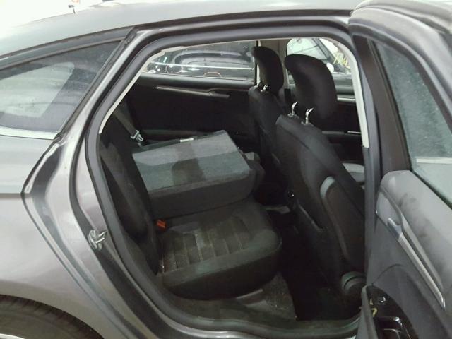 3FA6P0H73DR363489 - 2013 FORD FUSION SE GRAY photo 6