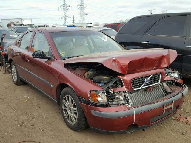YV1RS61T542340617 - 2004 VOLVO S60 RED photo 1