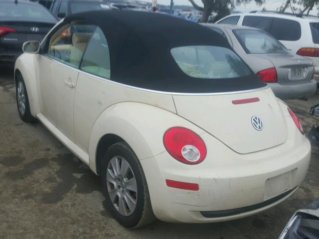 3VWRG31Y59M404380 - 2009 VOLKSWAGEN NEW BEETLE 白色 照片 3