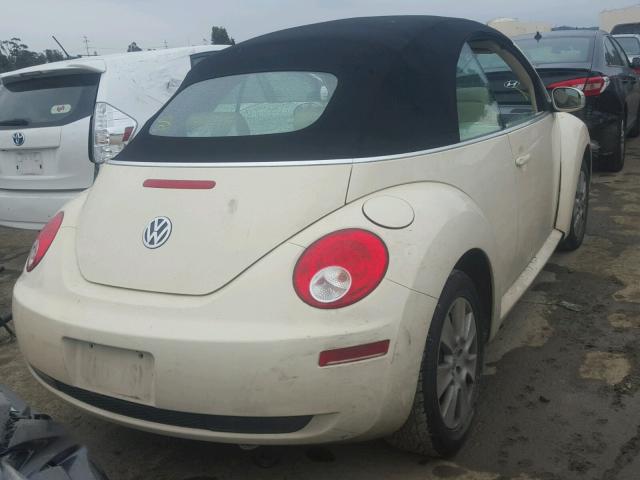 3VWRG31Y59M404380 - 2009 VOLKSWAGEN NEW BEETLE 白色 照片 4