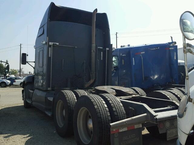 1XKAD49X59R939352 - 2009 KENWORTH CONSTRUCTI GRAY photo 3