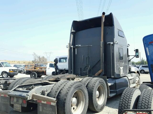 1XKAD49X59R939352 - 2009 KENWORTH CONSTRUCTI GRAY photo 4