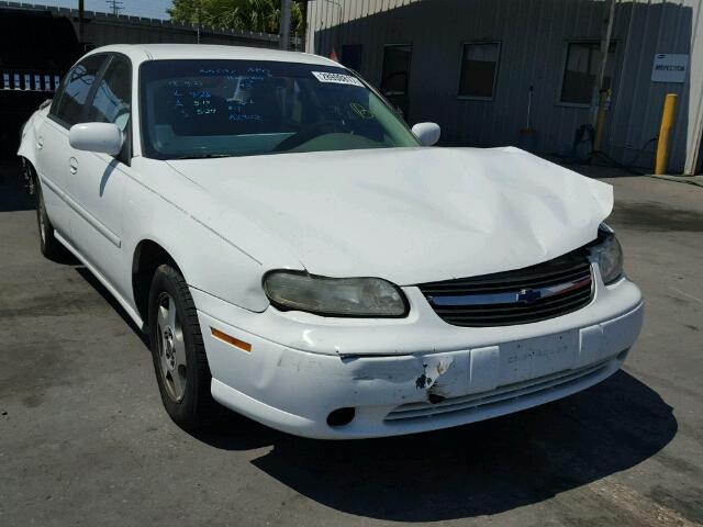 1G1NE52J23M719315 - 2003 CHEVROLET MALIBU LS WHITE photo 1