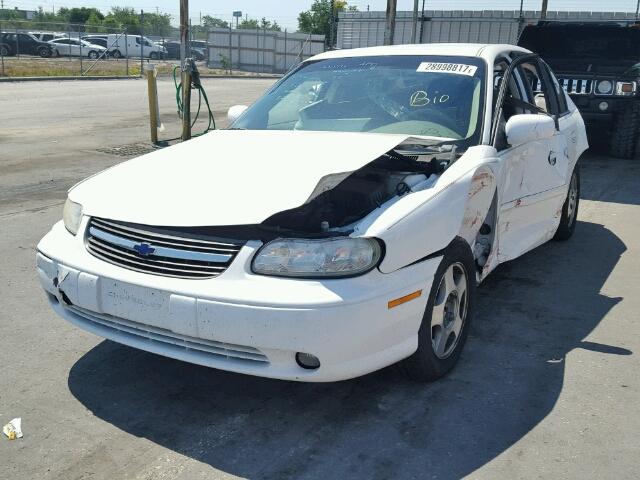 1G1NE52J23M719315 - 2003 CHEVROLET MALIBU LS WHITE photo 2