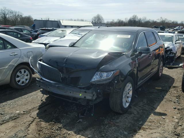 2LMHJ5NK6FBL01287 - 2015 LINCOLN MKT BLACK photo 2