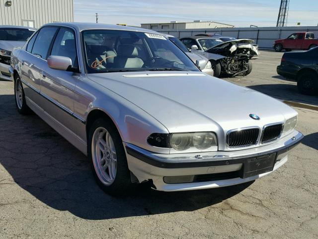 WBAGH83411DP22606 - 2001 BMW 740 IL SILVER photo 1