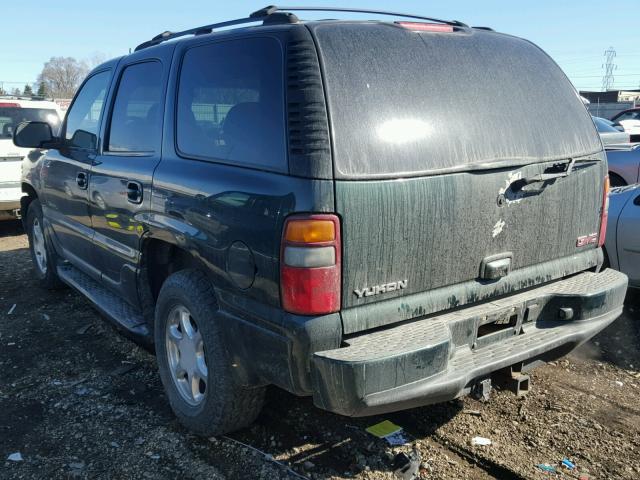 1GKEK63U63J308651 - 2003 GMC YUKON DENA GREEN photo 3