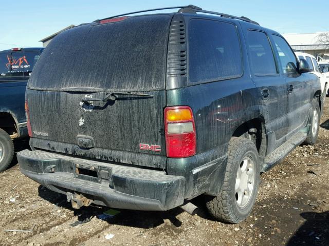 1GKEK63U63J308651 - 2003 GMC YUKON DENA GREEN photo 4