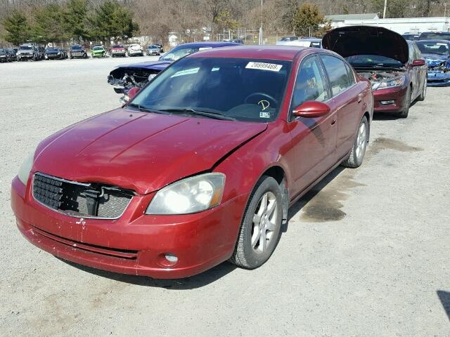 1N4AL11D36N404429 - 2006 NISSAN ALTIMA S MAROON photo 2