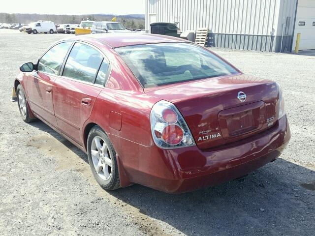 1N4AL11D36N404429 - 2006 NISSAN ALTIMA S MAROON photo 3