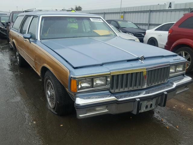 1G2BL81Y3HA207642 - 1987 PONTIAC SAFARI BLUE photo 1