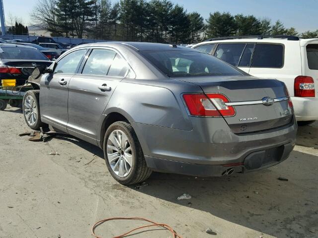 1FAHP2FWXBG105683 - 2011 FORD TAURUS LIM GRAY photo 3