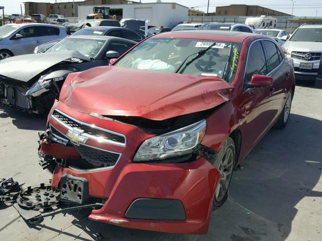 1G11D5RR0DF103065 - 2013 CHEVROLET MALIBU 1LT 红色 照片 2