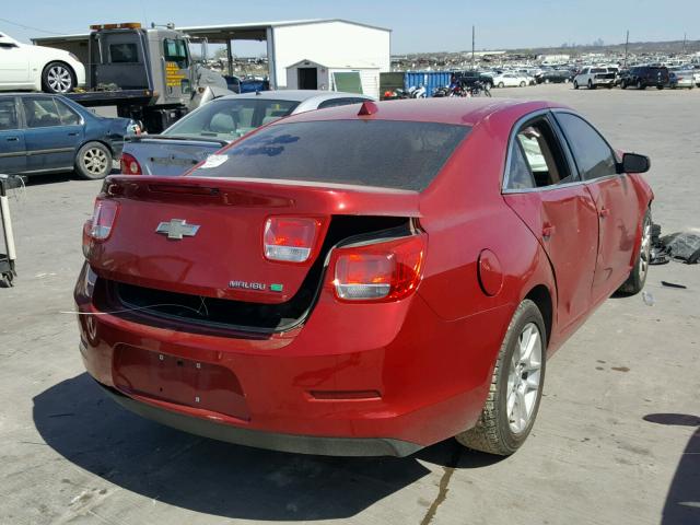 1G11D5RR0DF103065 - 2013 CHEVROLET MALIBU 1LT 红色 照片 4
