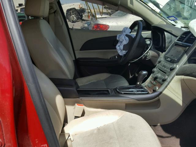 1G11D5RR0DF103065 - 2013 CHEVROLET MALIBU 1LT 红色 照片 5