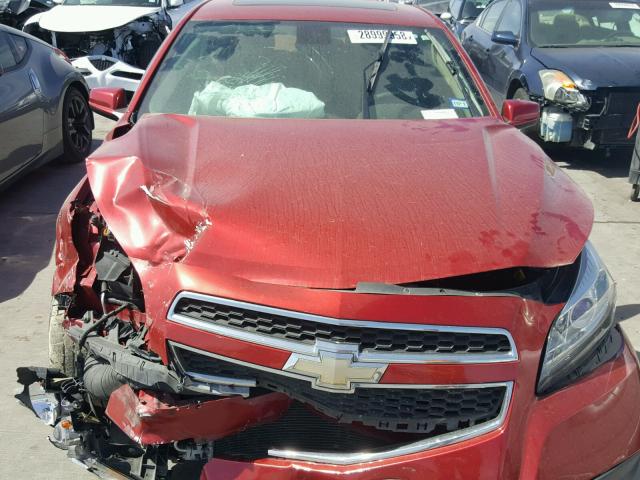 1G11D5RR0DF103065 - 2013 CHEVROLET MALIBU 1LT 红色 照片 7