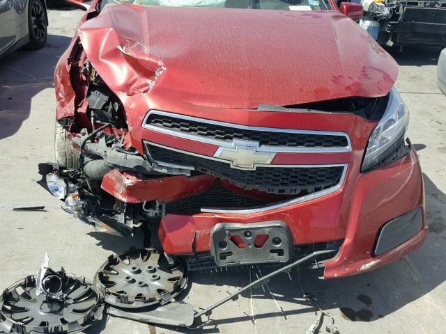 1G11D5RR0DF103065 - 2013 CHEVROLET MALIBU 1LT 红色 照片 9