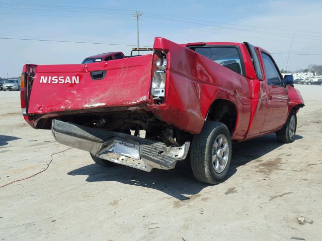 1N6SD16S8TC345255 - 1996 NISSAN TRUCK KING RED photo 4