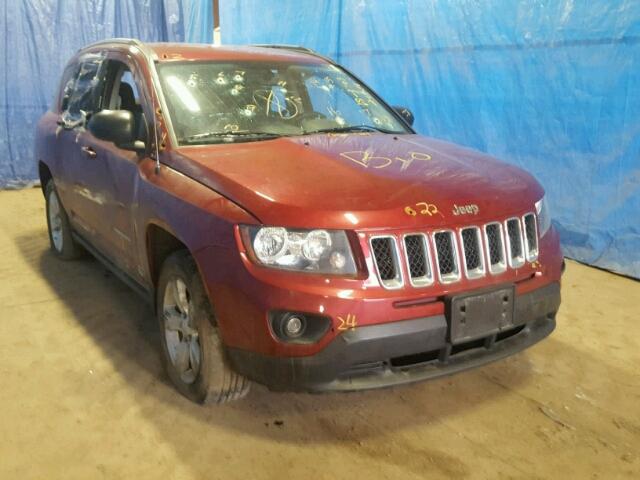 1C4NJDBB0GD756908 - 2016 JEEP COMPASS SP RED photo 1