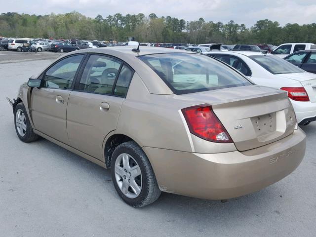 1G8AJ55F76Z207169 - 2006 SATURN ION LEVEL ოქროსფერი ფოტო 3