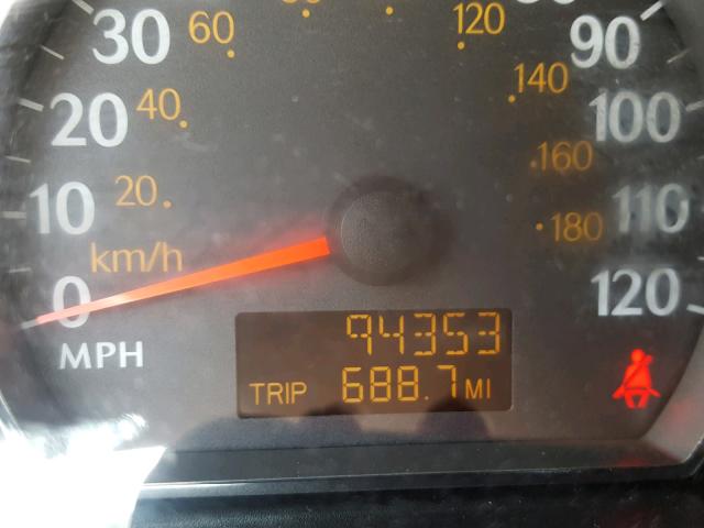 1G8AJ55F76Z207169 - 2006 SATURN ION LEVEL ოქროსფერი ფოტო 8