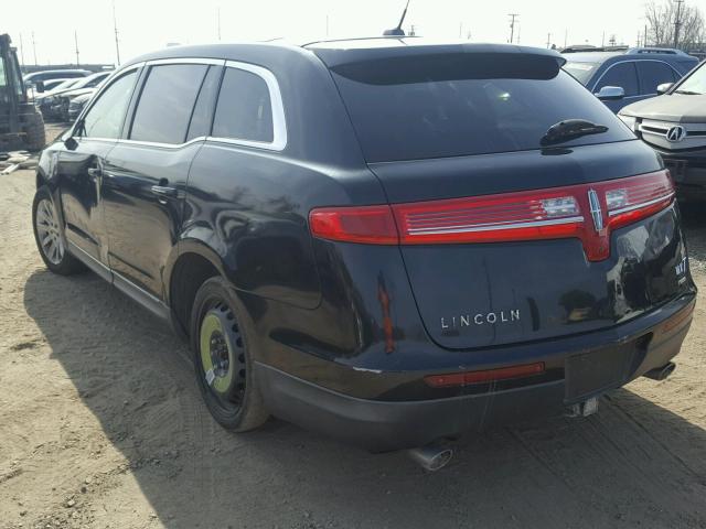 2LMHJ5AT2ABJ03510 - 2010 LINCOLN MKT BLACK photo 3