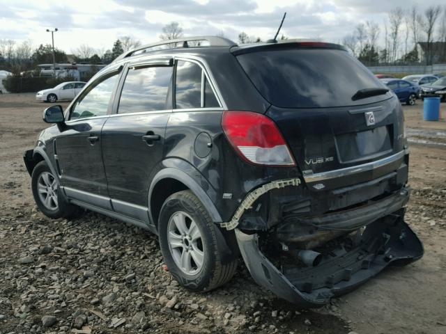 3GSDL43N38S559767 - 2008 SATURN VUE XE BLACK photo 3