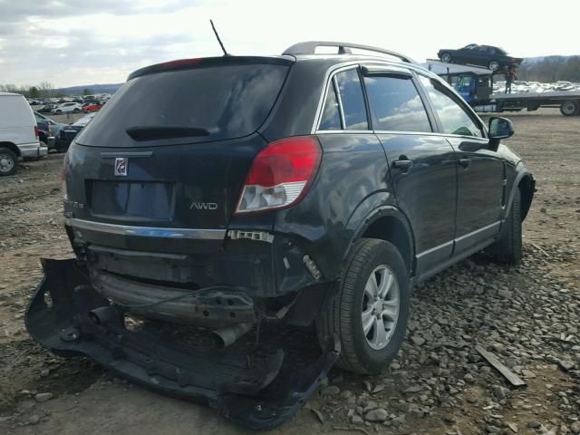 3GSDL43N38S559767 - 2008 SATURN VUE XE BLACK photo 4