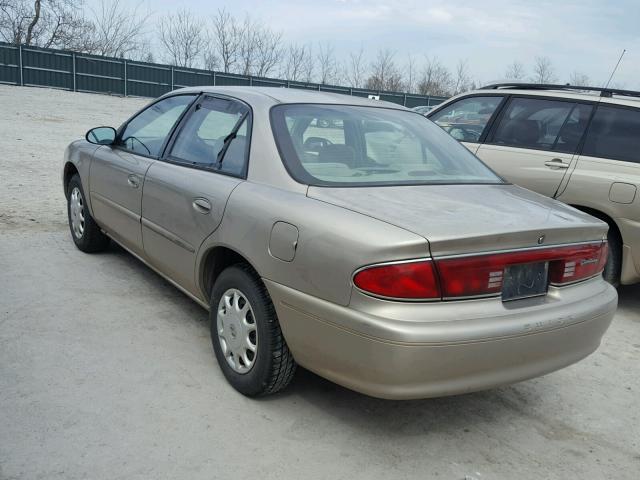 2G4WS52J431125031 - 2003 BUICK CENTURY CU TAN photo 3