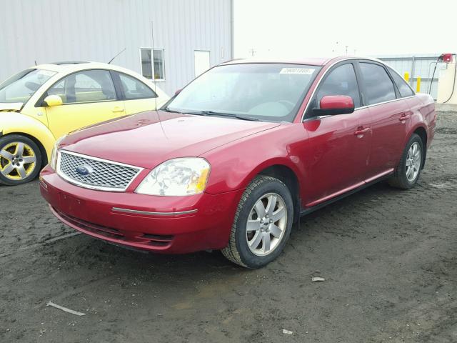 1FAHP27177G124458 - 2007 FORD FIVE HUNDR RED photo 2