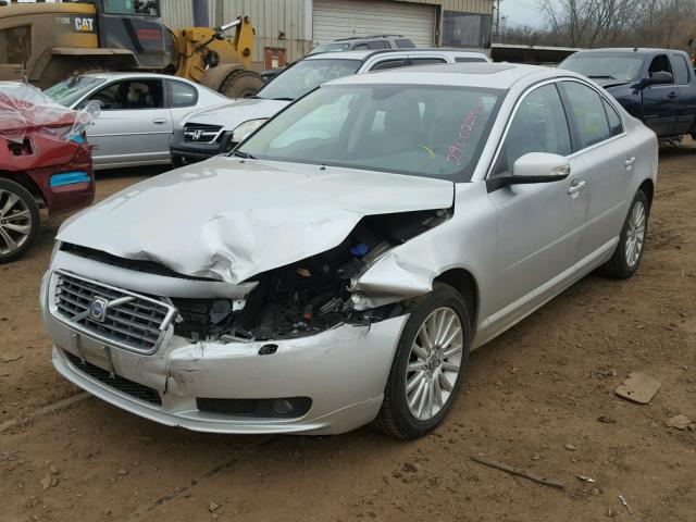 YV1AS982081081090 - 2008 VOLVO S80 3.2 SILVER photo 2