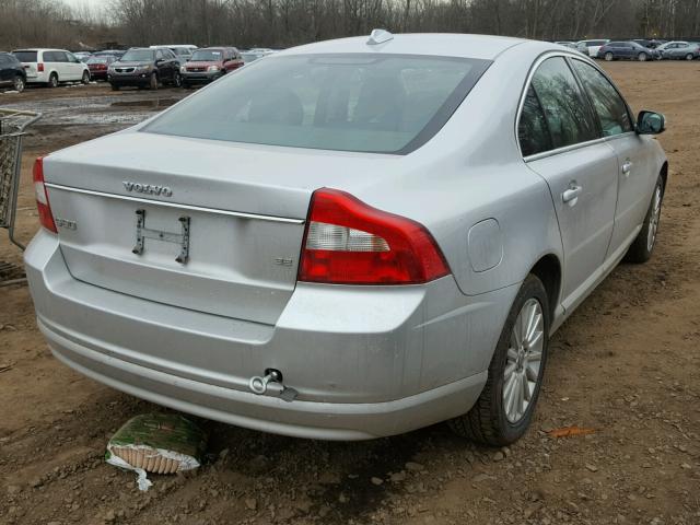 YV1AS982081081090 - 2008 VOLVO S80 3.2 SILVER photo 4