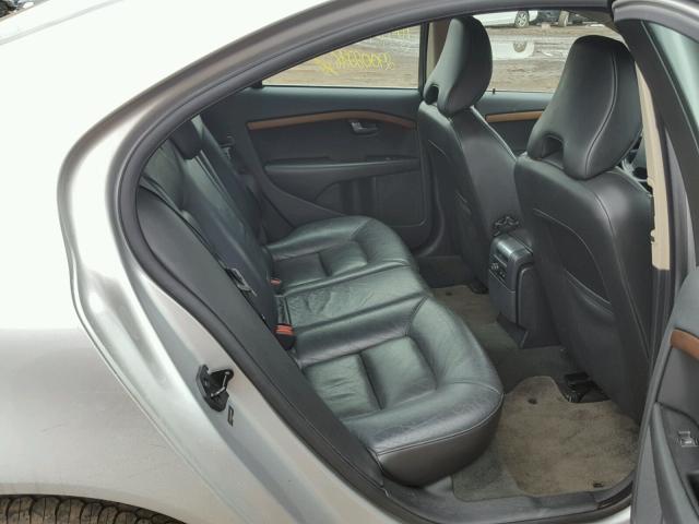 YV1AS982081081090 - 2008 VOLVO S80 3.2 SILVER photo 6