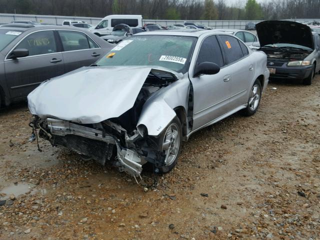 1G2NF52E14M575916 - 2004 PONTIAC GRAND AM S 银色 照片 2