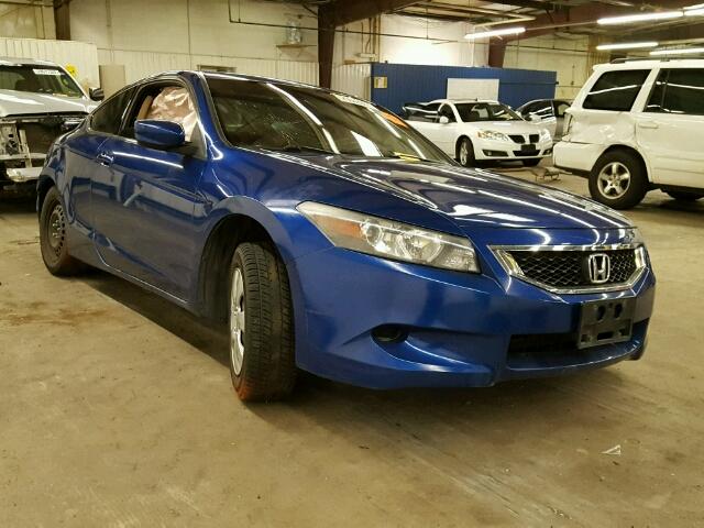 1HGCS12708A023941 - 2008 HONDA ACCORD EX BLUE photo 1