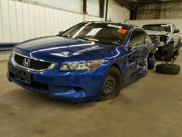 1HGCS12708A023941 - 2008 HONDA ACCORD EX BLUE photo 2