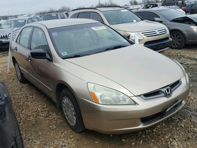 1HGCM55194A005621 - 2004 HONDA ACCORD DX GOLD photo 1