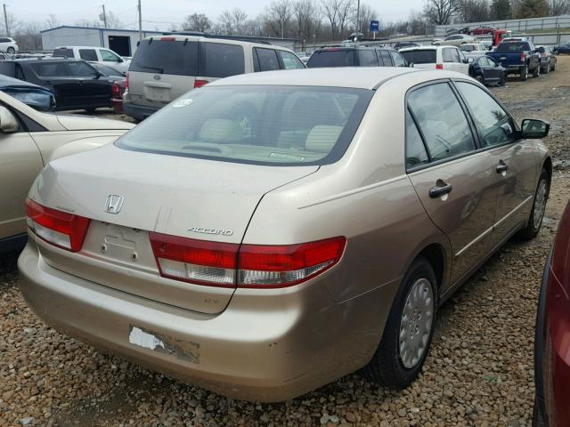 1HGCM55194A005621 - 2004 HONDA ACCORD DX GOLD photo 4