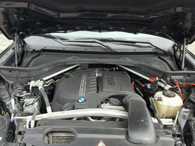 5UXKU2C53G0N80062 - 2016 BMW X6 XDRIVE3 BLACK photo 7