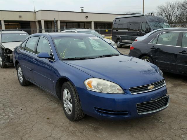 2G1WS581169399927 - 2006 CHEVROLET IMPALA POL BLUE photo 1