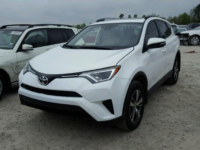 JTMWFREV7HD107181 - 2017 TOYOTA RAV4 XLE WHITE photo 2